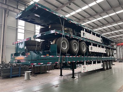 40 फीट फ्लैटबेड ट्रेलर